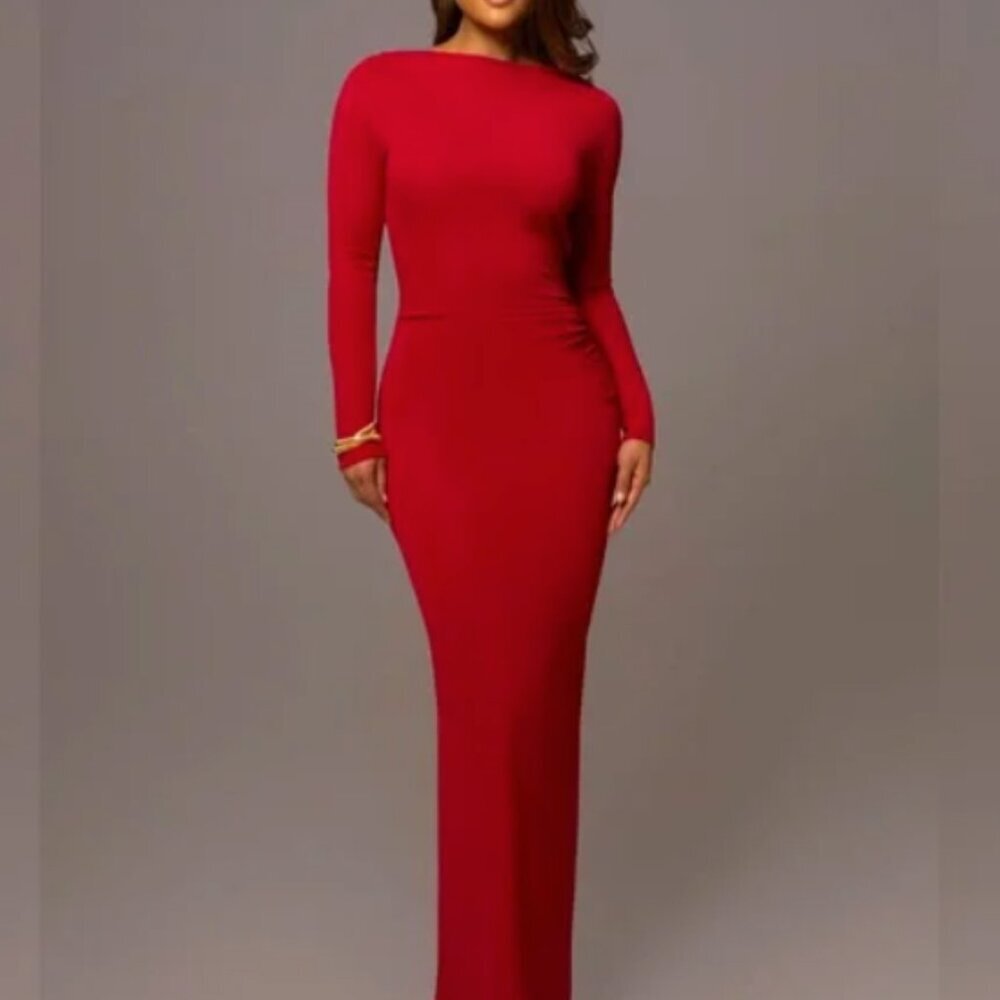 JLux Label Kathleen Slit Maxi Dress